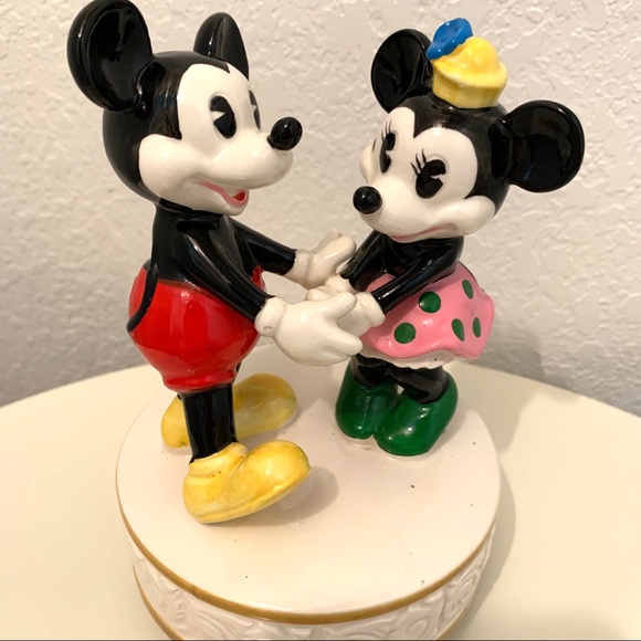 SCHMID Other Schmid Vintage Music Boxdisneys Mickey Minnie Poshmark